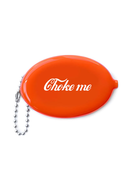 Choke Me Y2K Oval Mini Coin Pouch Cherrykitten