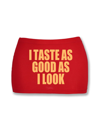 Taste Good Y2K Mini Hip Skirt Cherrykitten