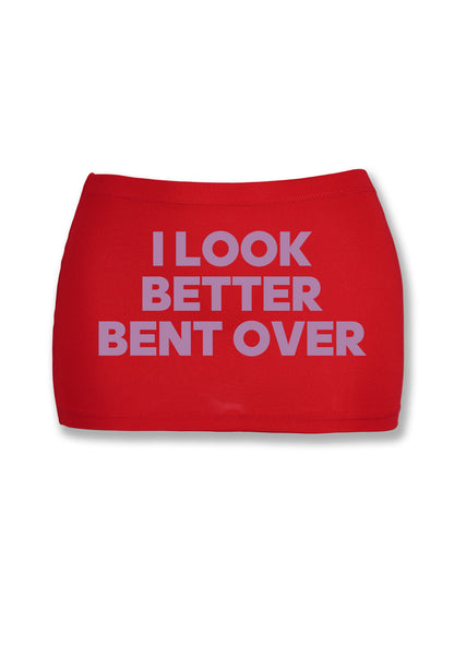 Look Better Bent Over Y2K Mini Hip Skirt Cherrykitten