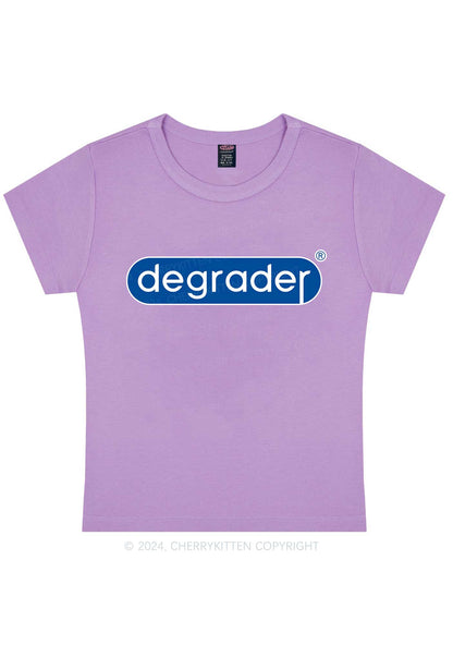 Degrader Y2K Baby Tee Cherrykitten