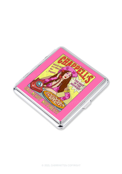 Call Me Hot Y2K Cigarette Case Cherrykitten