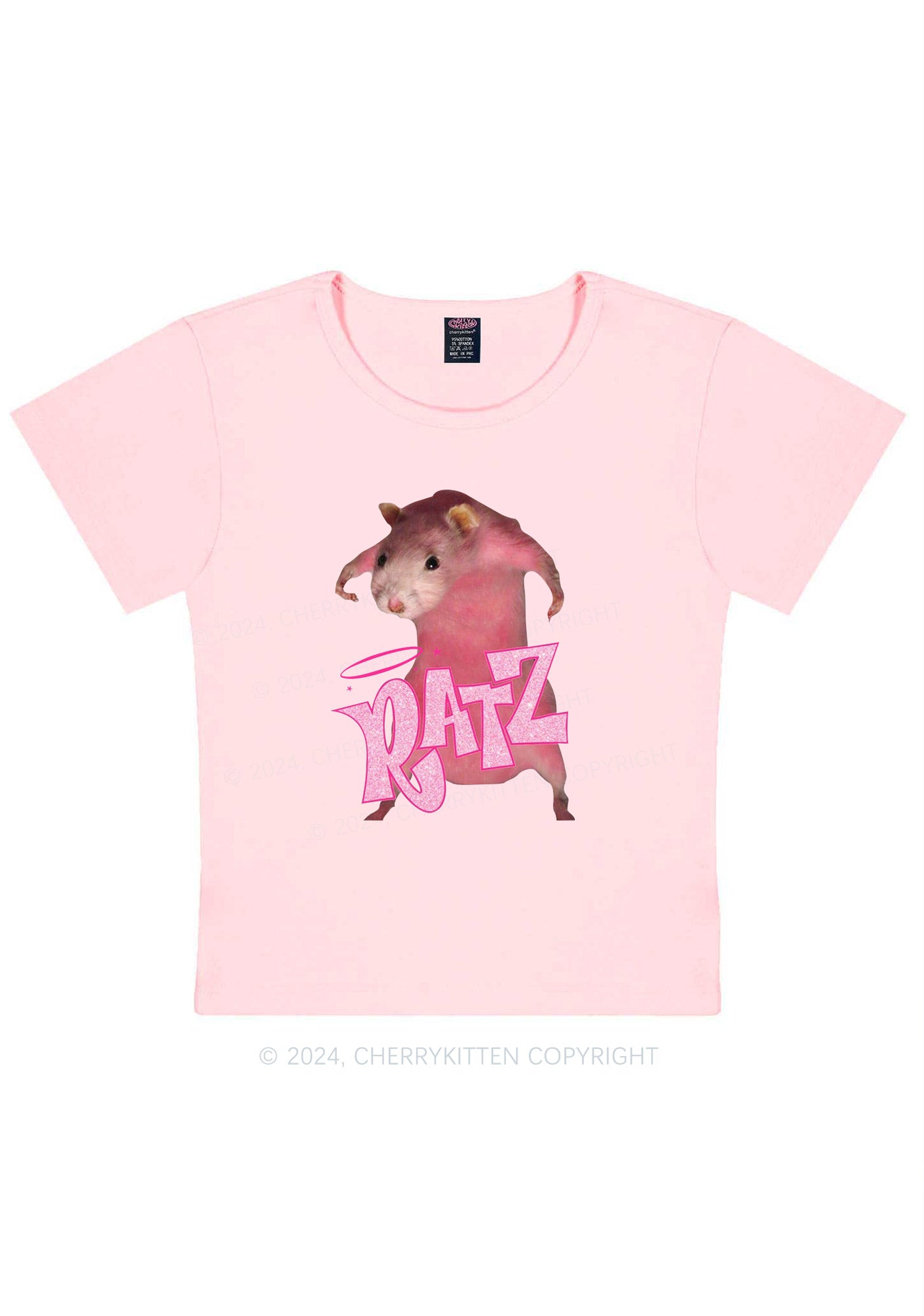 Pink Ratz Y2K Baby Tee