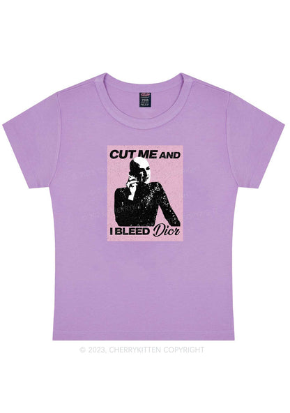 Curvy Cut Me Y2K Baby Tee Cherrykitten