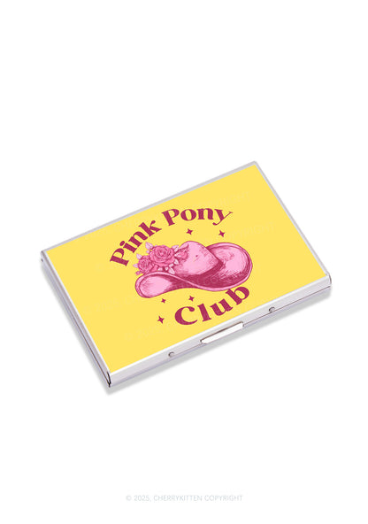 Pink Pony Club Y2K Mirror Cigarette Case Cherrykitten