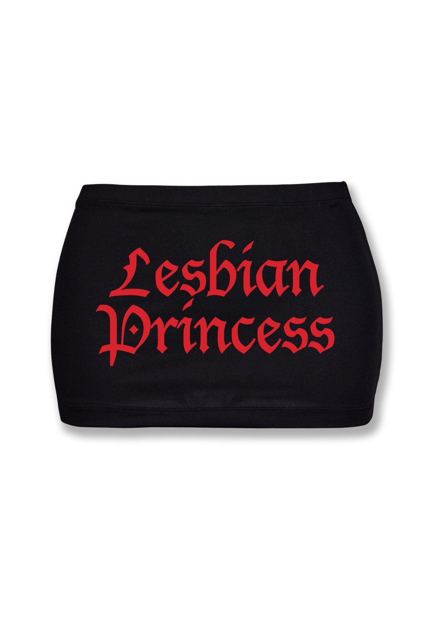 Lesbian Princess Y2K Mini Hip Skirt Cherrykitten