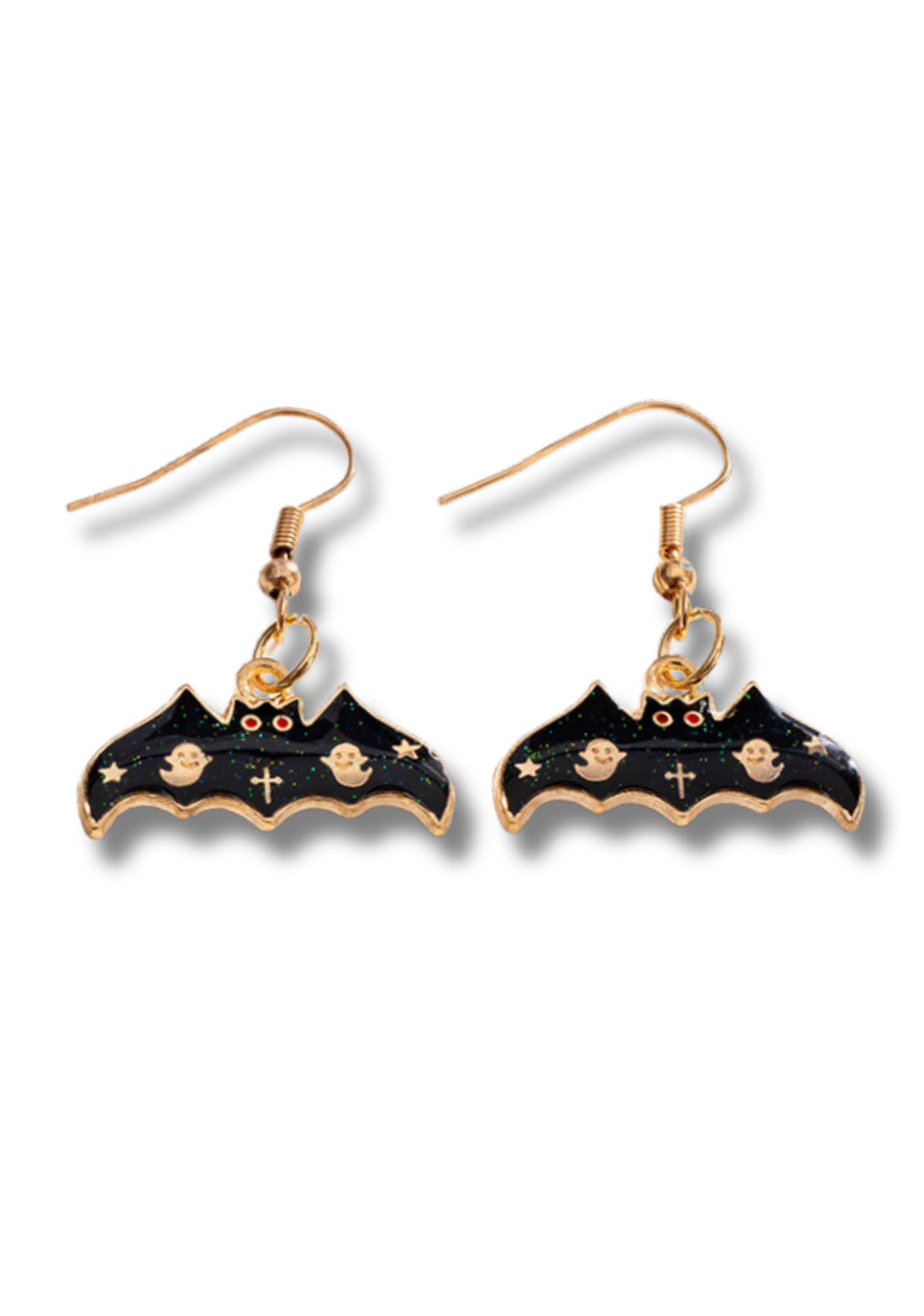 Halloween Ghost Bat Y2K Earrings Cherrykitten