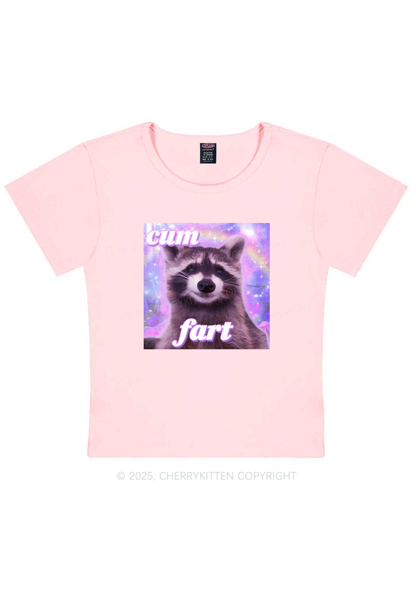 Cxm Fart Y2K Baby Tee Cherrykitten