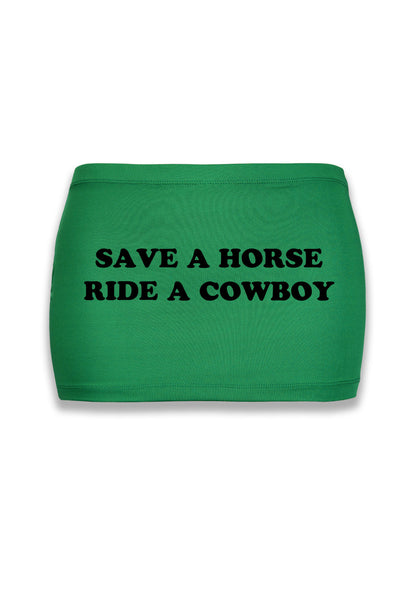 Save A Horse Y2K Mini Hip Skirt Cherrykitten