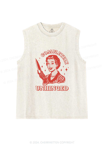 Completely Unhinged Y2K Washed Tank Cherrykitten