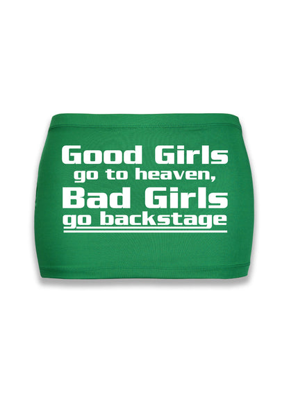 Bad Girls Go Backstage Y2K Mini Hip Skirt Cherrykitten