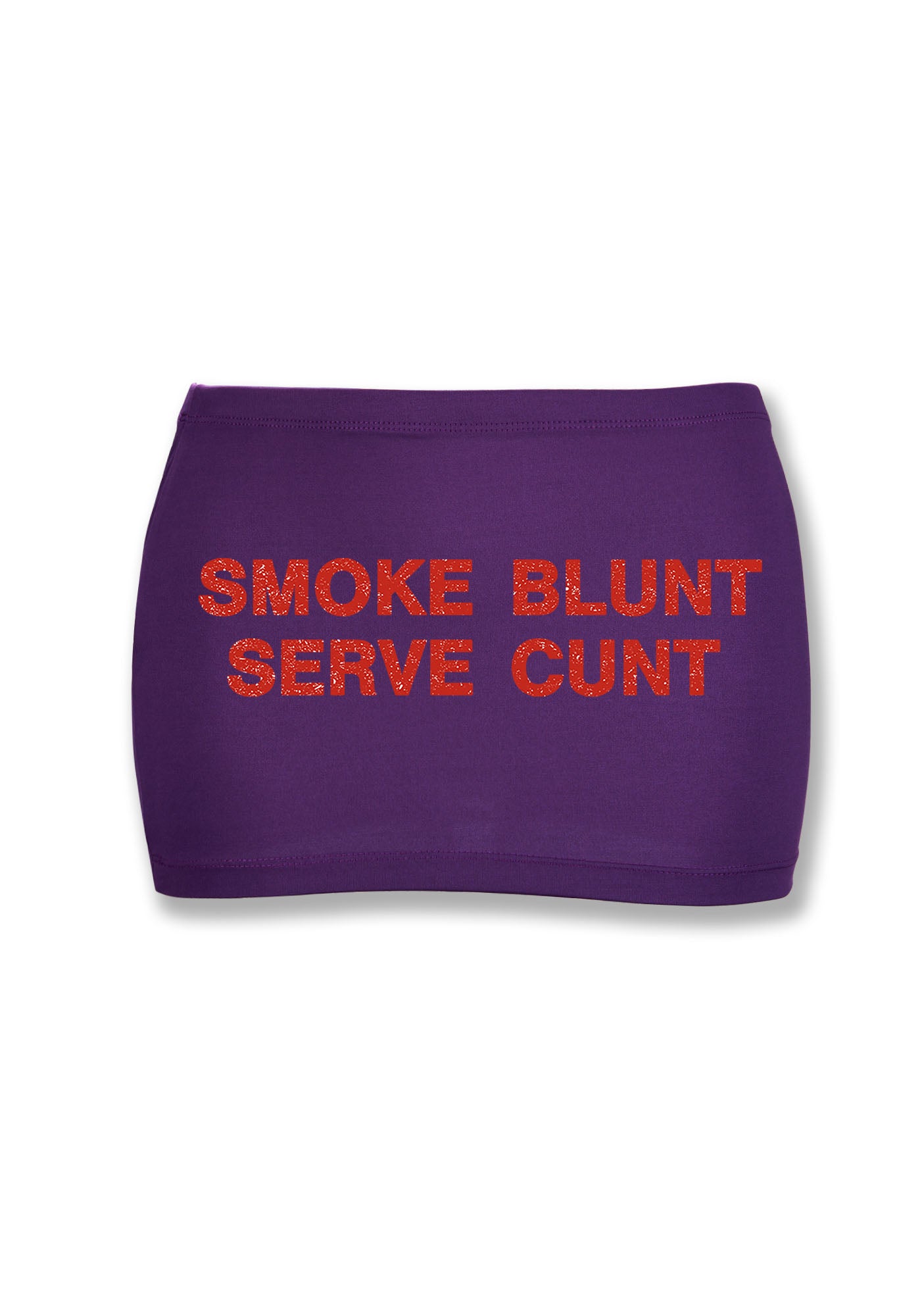 Smoke Blunt Y2K Mini Hip Skirt Cherrykitten