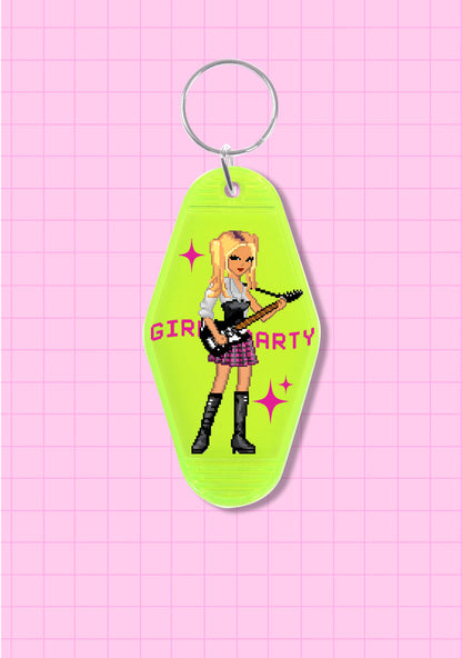 Girls Party 1Pc Y2K Rhombus Keychain Cherrykitten