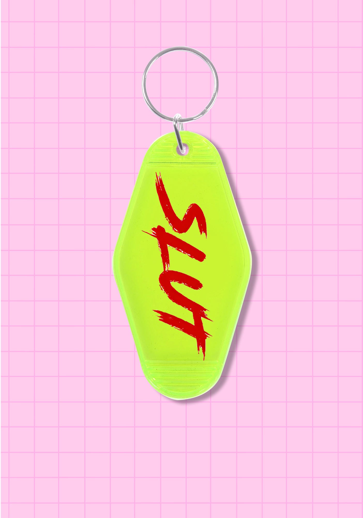 Hot Slxt 1Pc Y2K Rhombus Keychain Cherrykitten