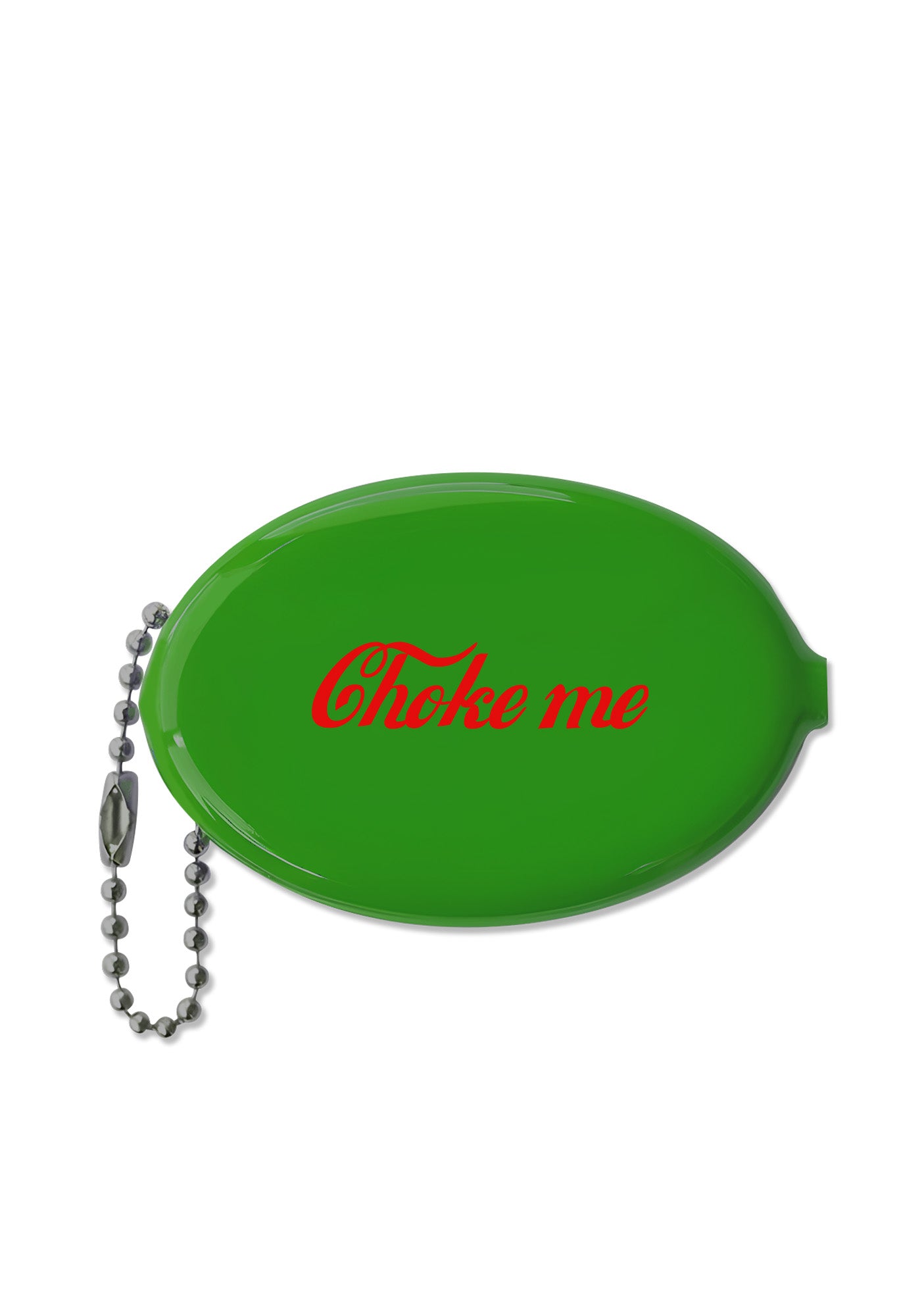 Choke Me Y2K Oval Mini Coin Pouch Cherrykitten