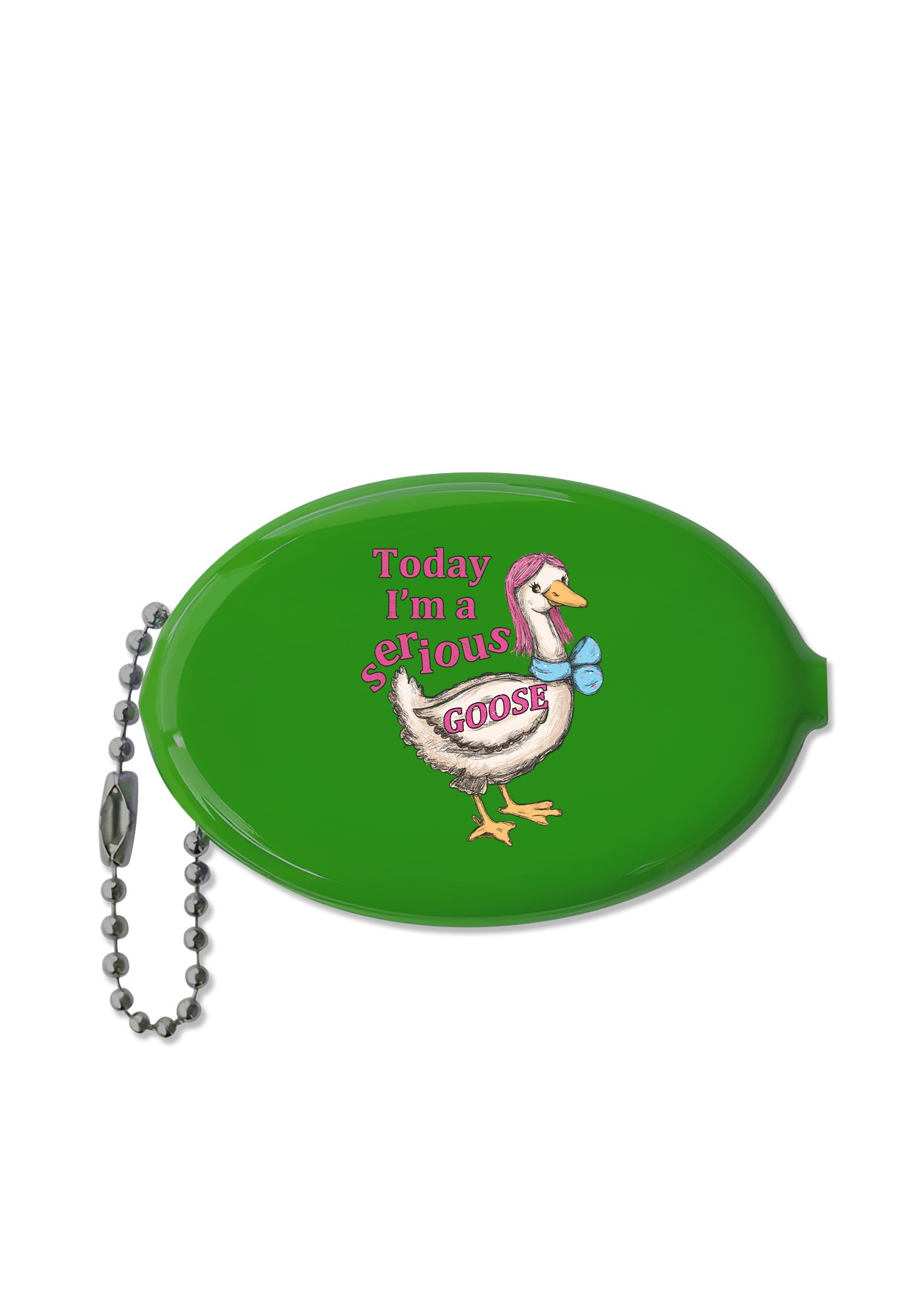 Serious Goose Y2K Oval Mini Coin Pouch Cherrykitten