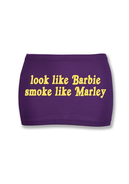 Smoke Like Marley Y2K Mini Hip Skirt Cherrykitten