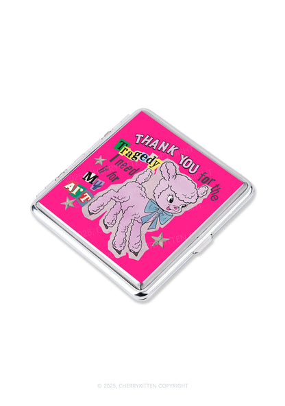 Tragedy Art Y2K Cigarette Case Cherrykitten