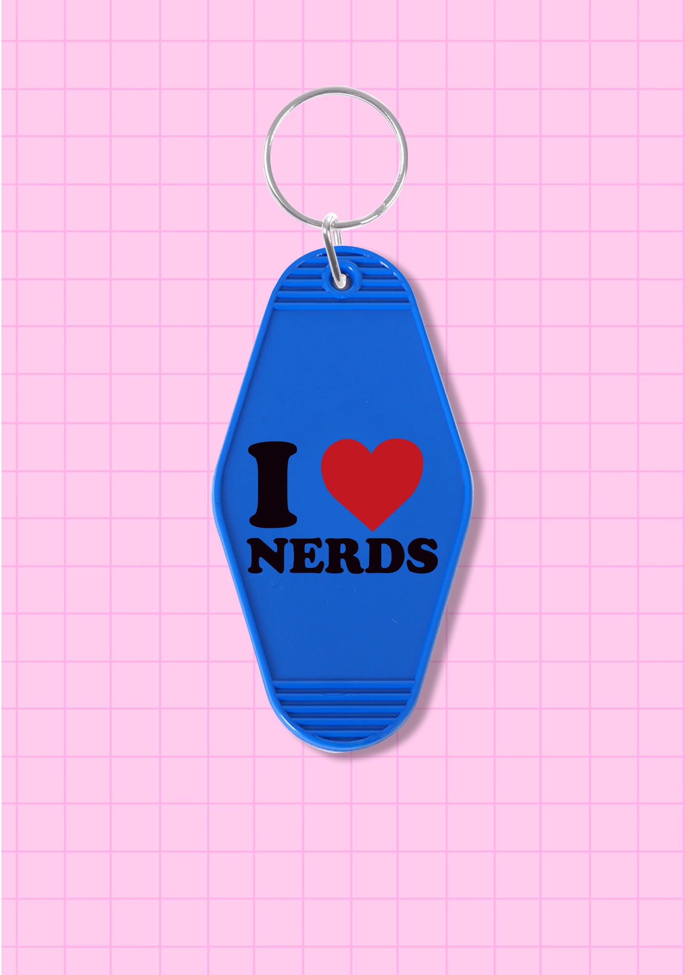 I Love Nerds 1Pc Y2K Rhombus Keychain Cherrykitten