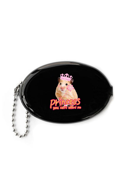 Princess You Can't Afford Me Y2K Oval Mini Coin Pouch Cherrykitten