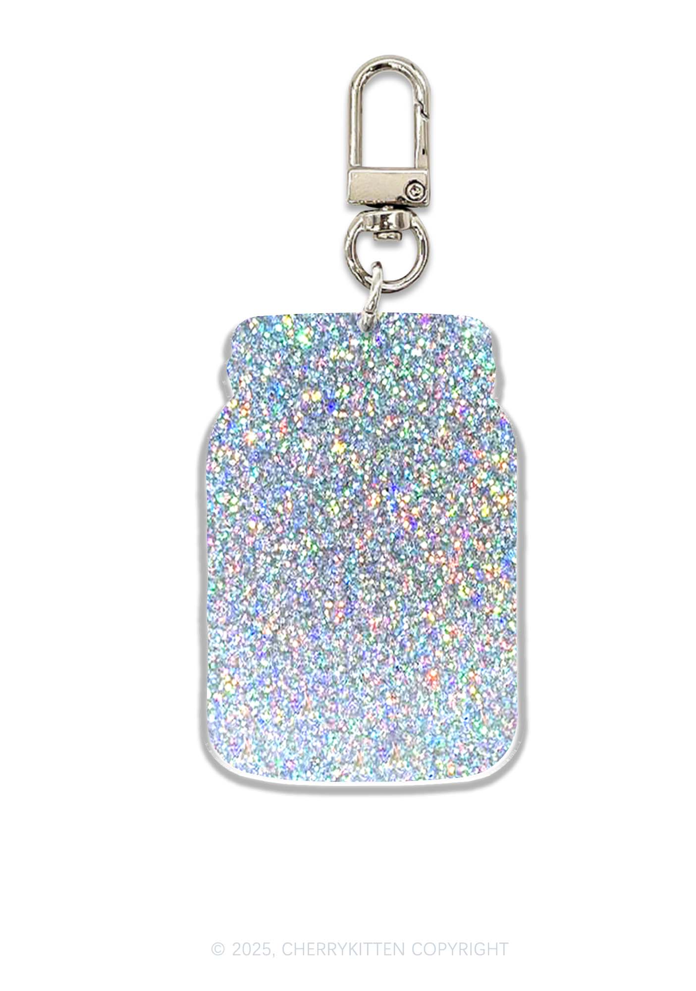 Pickle Slxt 1Pc Y2K Glitter Keychain Cherrykitten