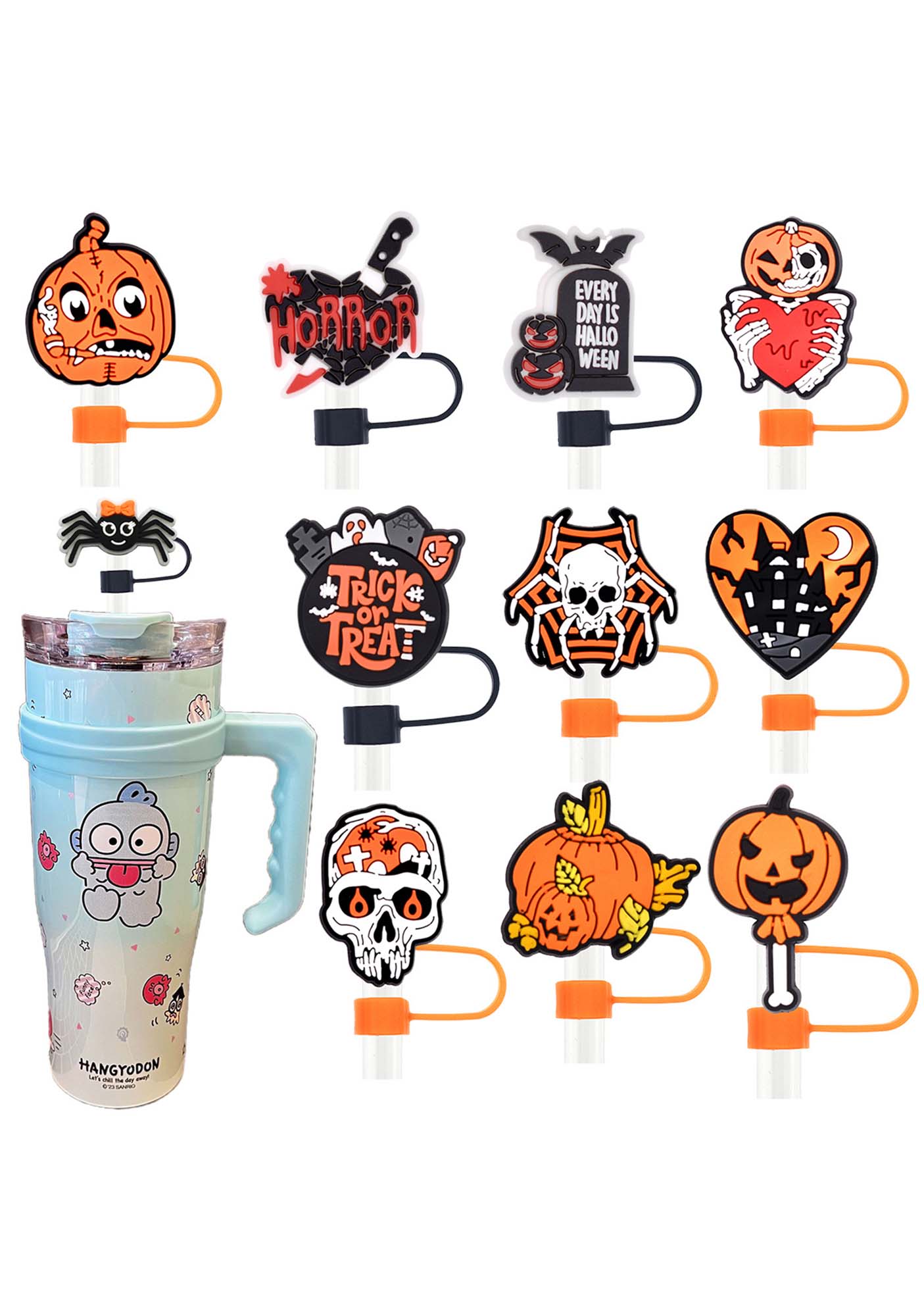 Halloween Y2K Straw Covers Cherrykitten