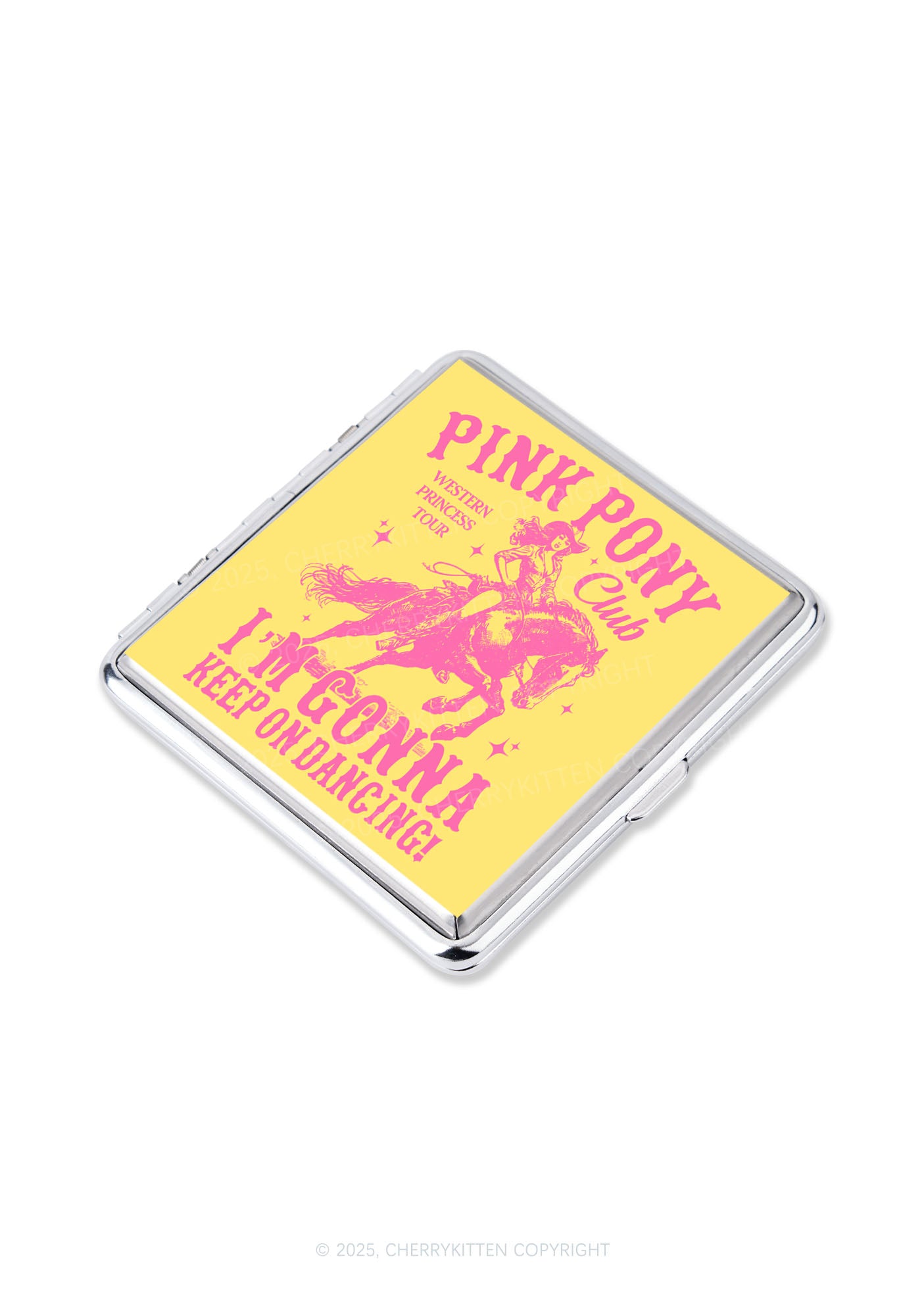 Im Gonna Keep On Dancing Y2K Cigarette Case Cherrykitten