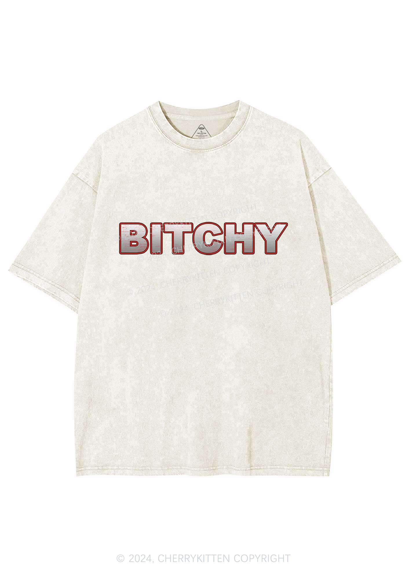 Bxxchy Y2K Washed Tee Cherrykitten