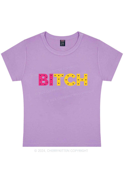 Curvy Bisexual Bixxh Y2K Baby Tee Cherrykitten