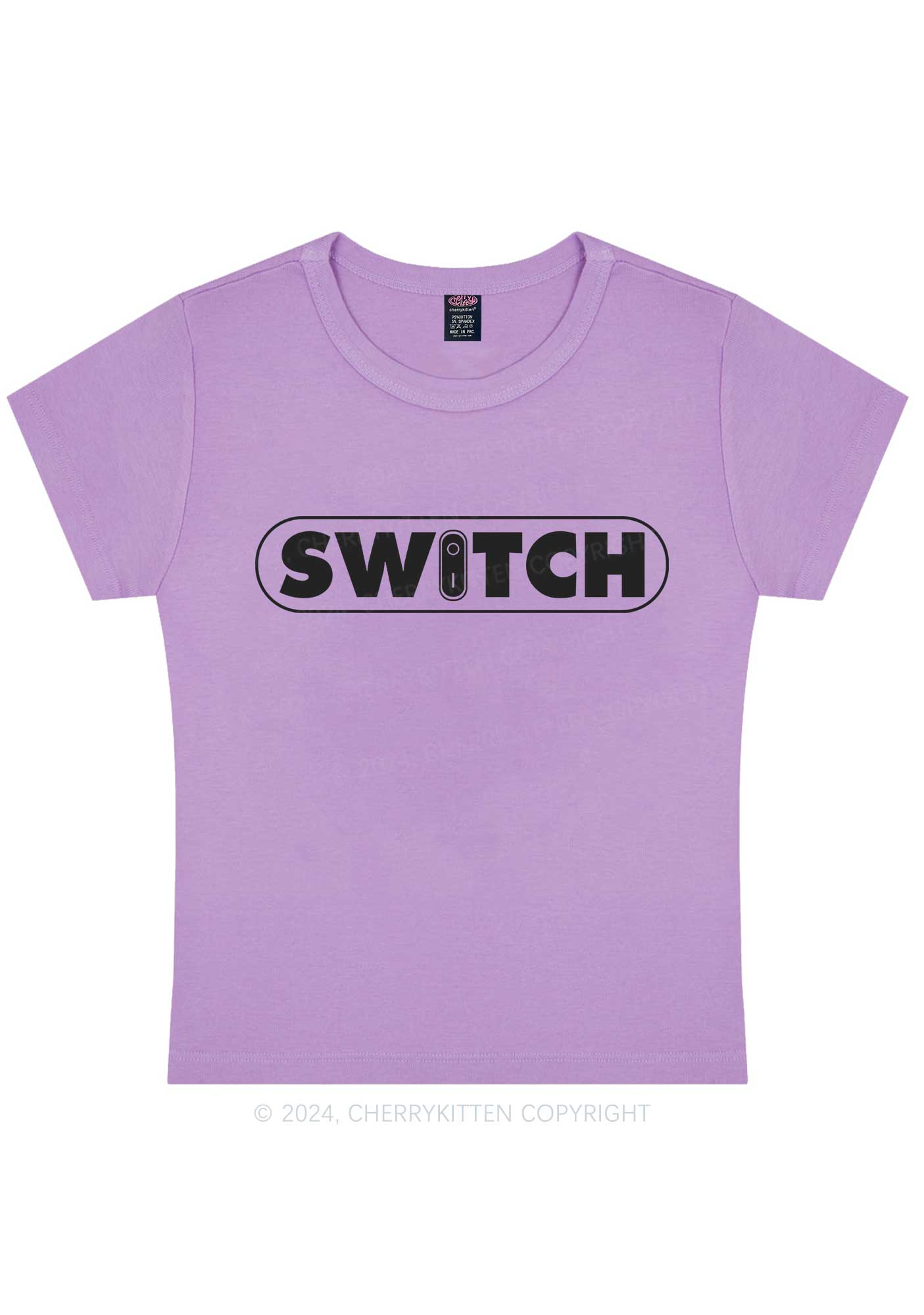 Switch Y2K Baby Tee Cherrykitten