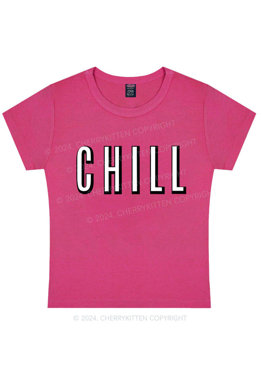 Big Chill Y2K Valentine's Day Baby Tee Cherrykitten