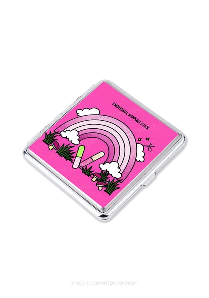 Emotional Support Stick Y2K Cigarette Case Cherrykitten