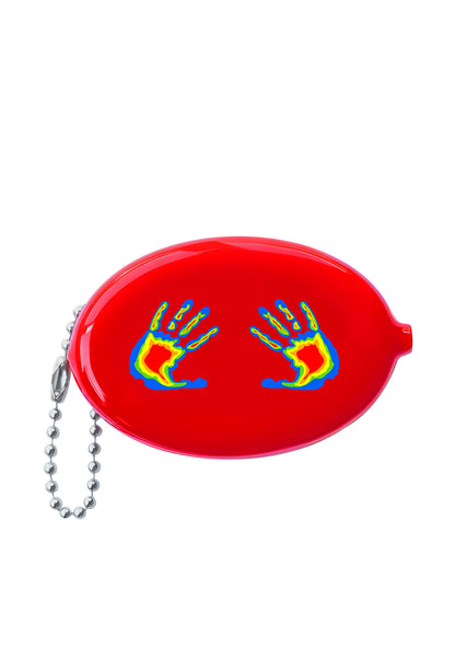 Thermal Hands Y2K Oval Mini Coin Pouch Cherrykitten