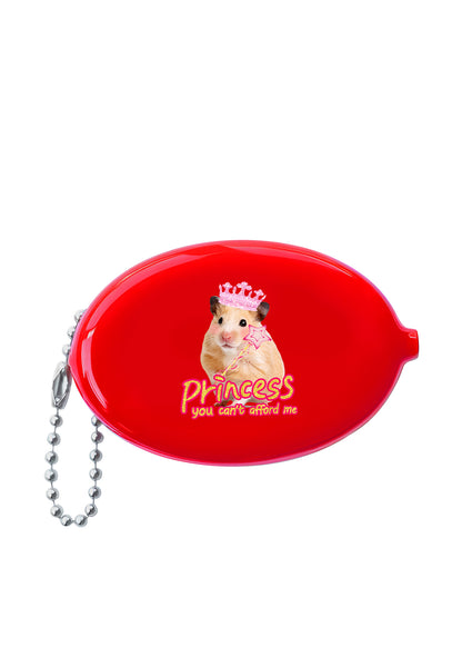 Princess You Can't Afford Me Y2K Oval Mini Coin Pouch Cherrykitten