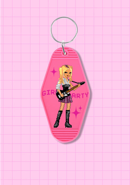 Girls Party 1Pc Y2K Rhombus Keychain Cherrykitten