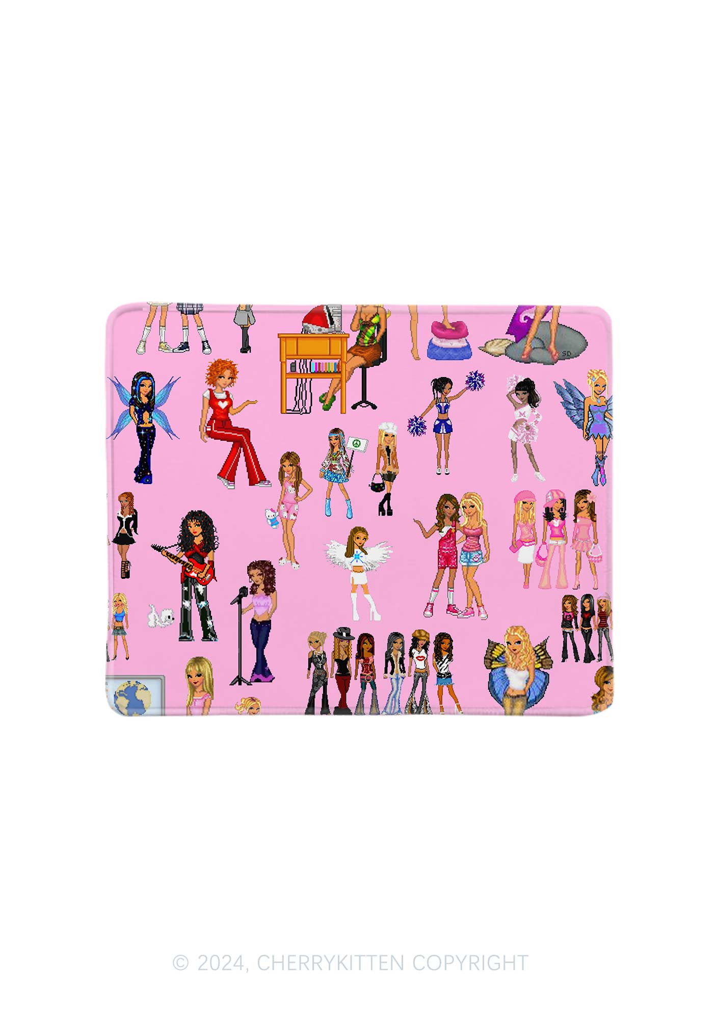 Fairy Girls Y2K Mousepad Cherrykitten