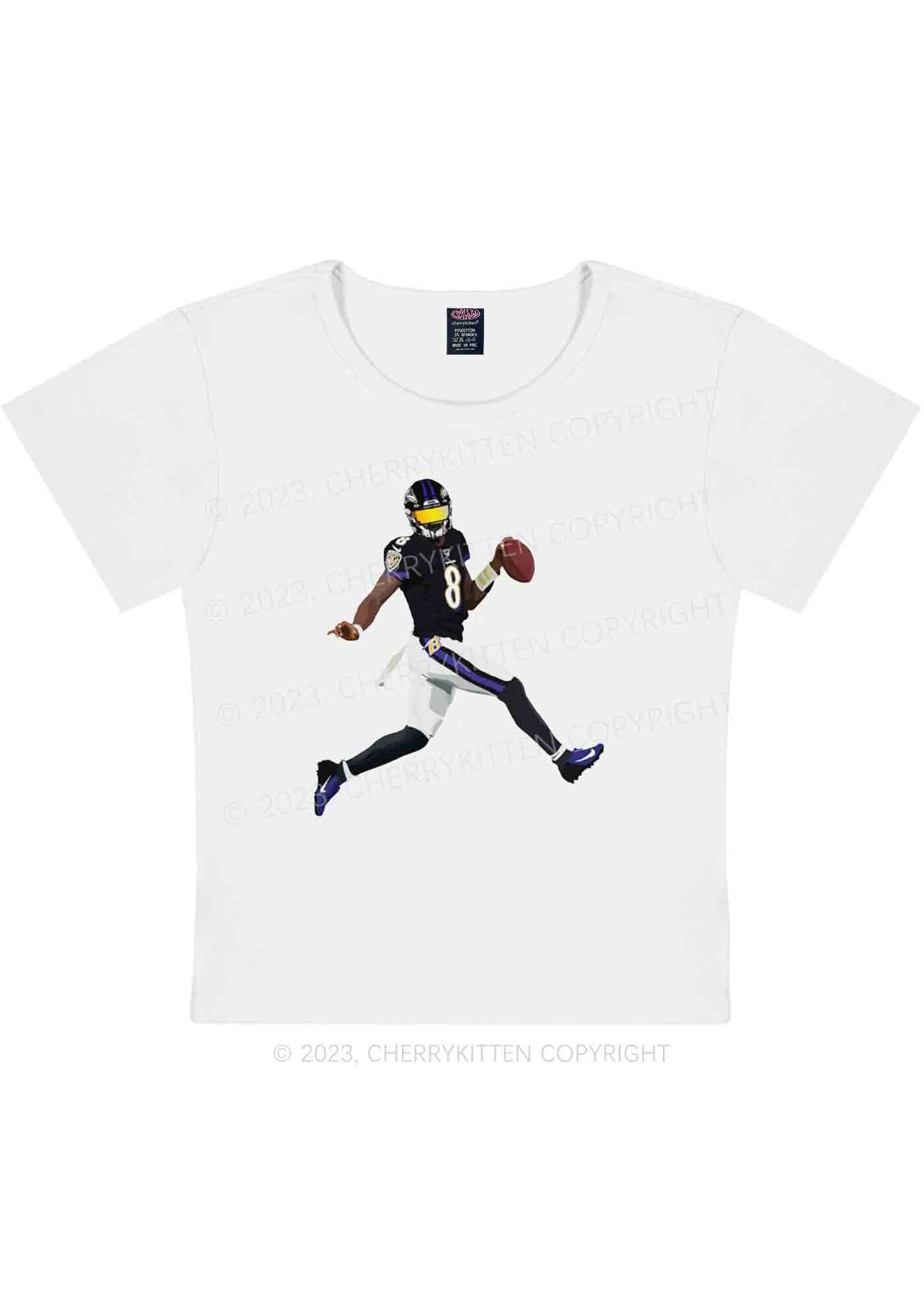 Ravens Super Bowl Y2K Baby Tee Cherrykitten