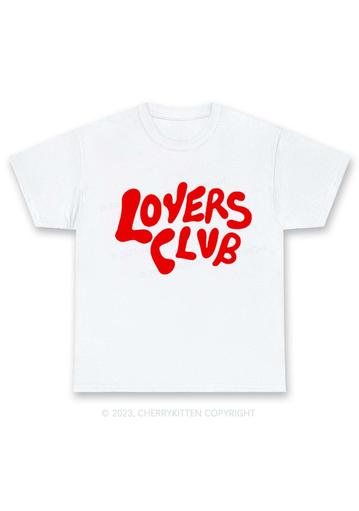 Lovers Club Y2K Chunky Shirt Cherrykitten