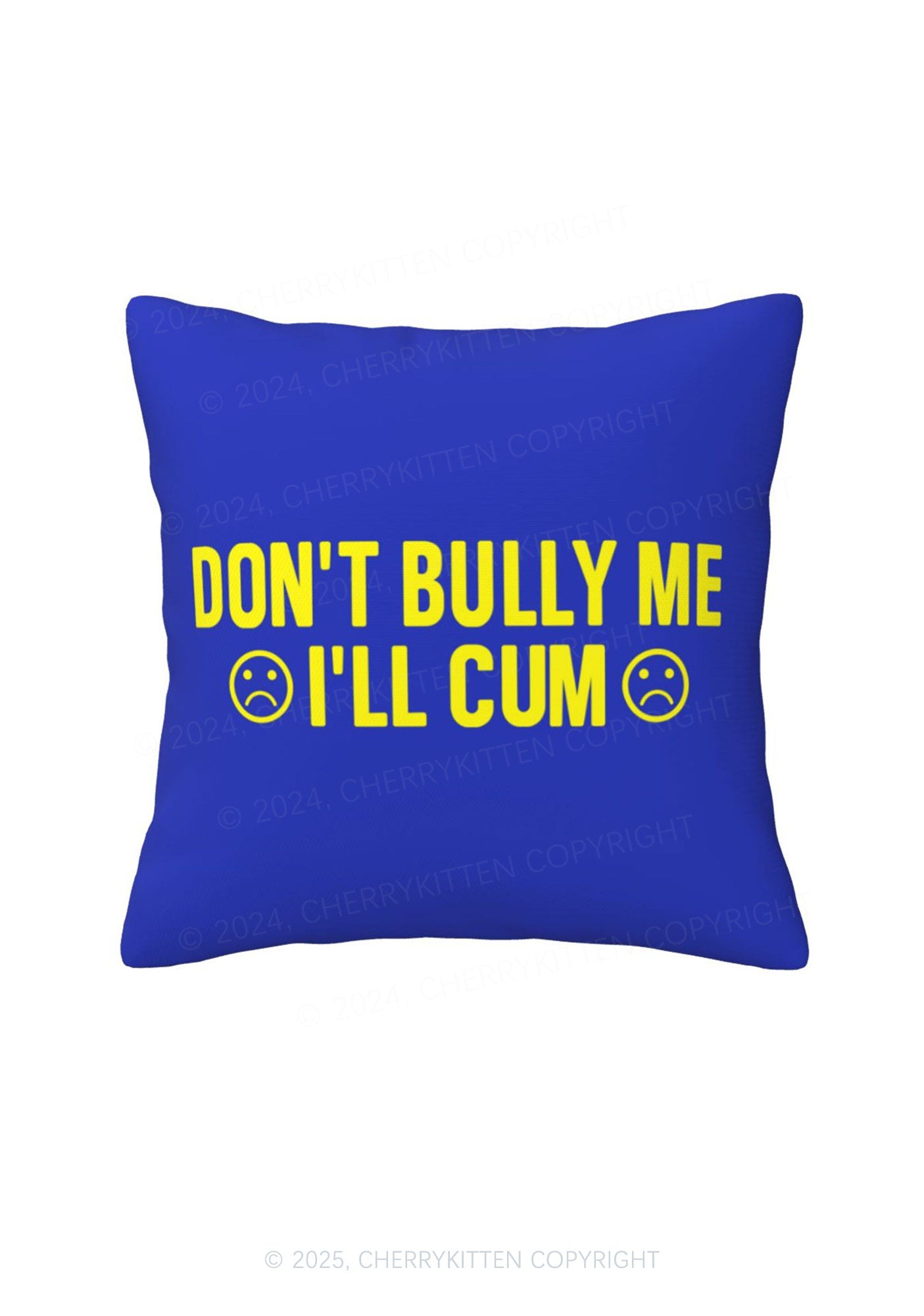 Dont Bully Me Y2K Throw Pillow Cover Cherrykitten