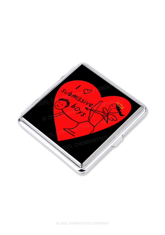 Girl Love S Boys Y2K Cigarette Case Cherrykitten