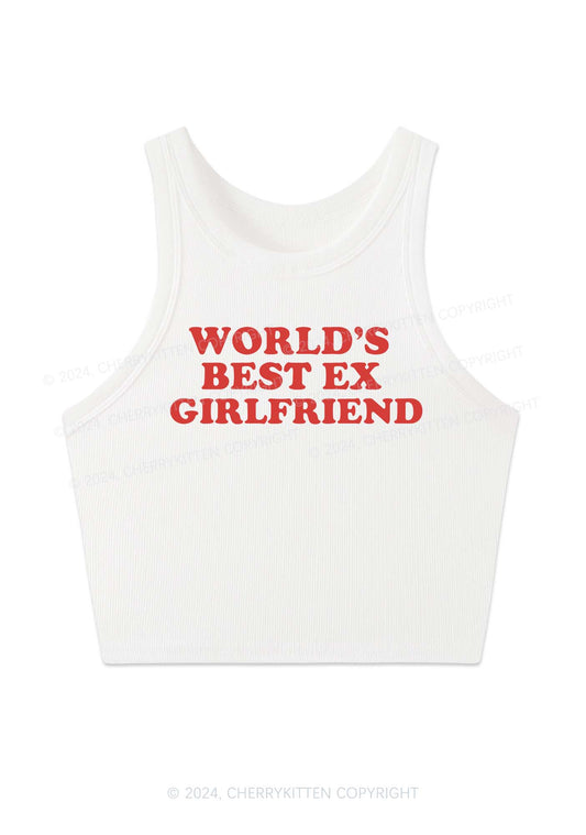 Best Ex Girlfriend Y2K Crop Tank Top Cherrykitten