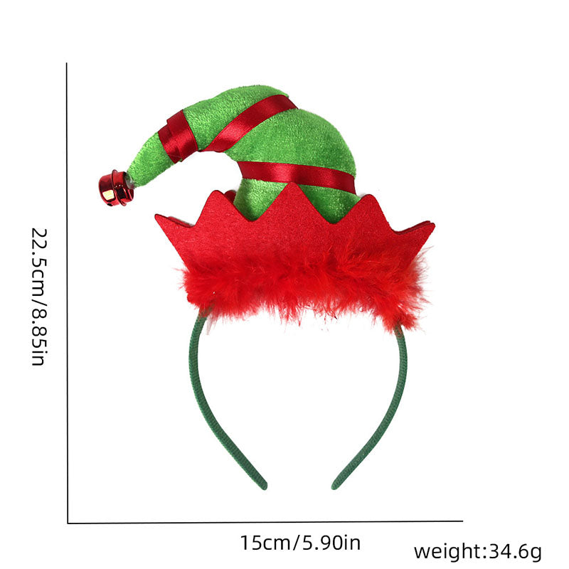 Christmas Y2K Clown Hat Hairband