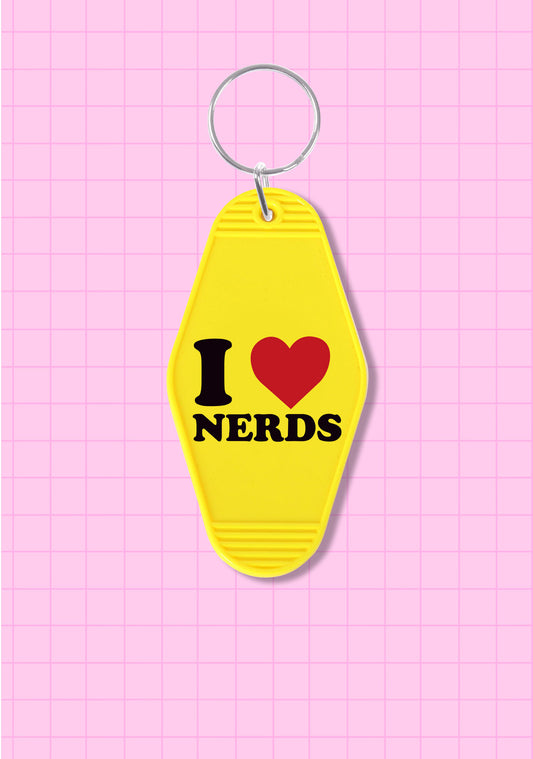 I Love Nerds 1Pc Y2K Rhombus Keychain Cherrykitten