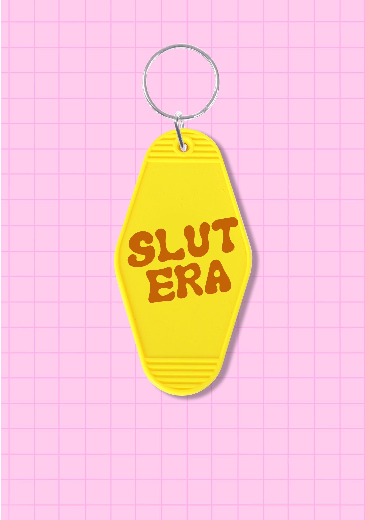 Slxt Era 1Pc Y2K Rhombus Keychain Cherrykitten