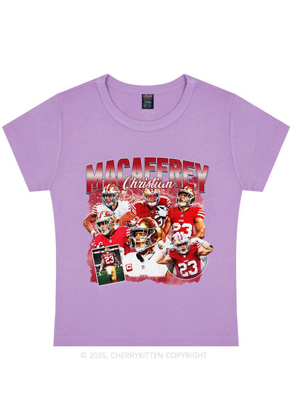 Red Christian Y2K Super Bowl Baby Tee Cherrykitten