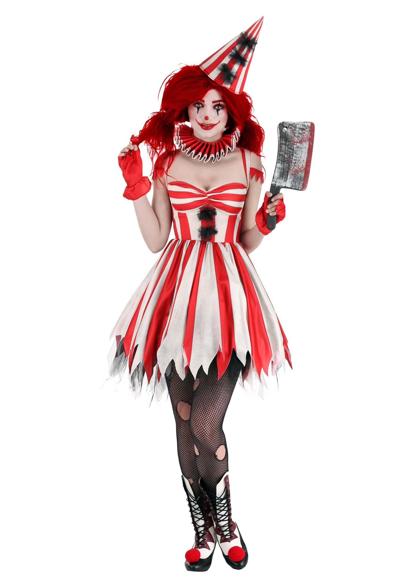 Halloween Vampire Clown Y2K Cosplay Costume