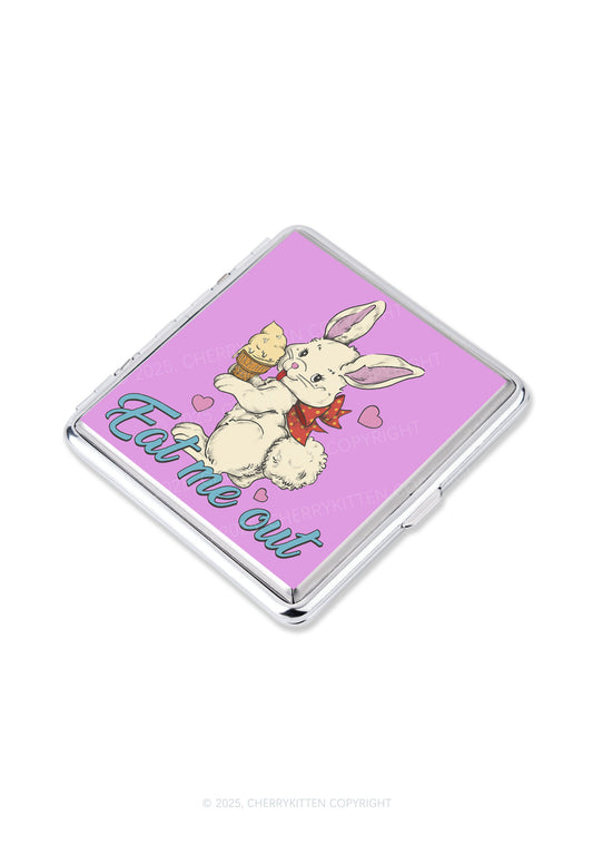 Eat Me Out Bunny Y2K Cigarette Case Cherrykitten