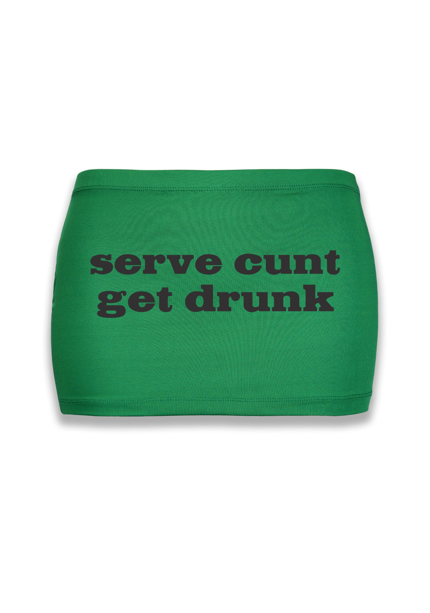 Serve Cxxt Get Drunk Y2K Mini Hip Skirt Cherrykitten