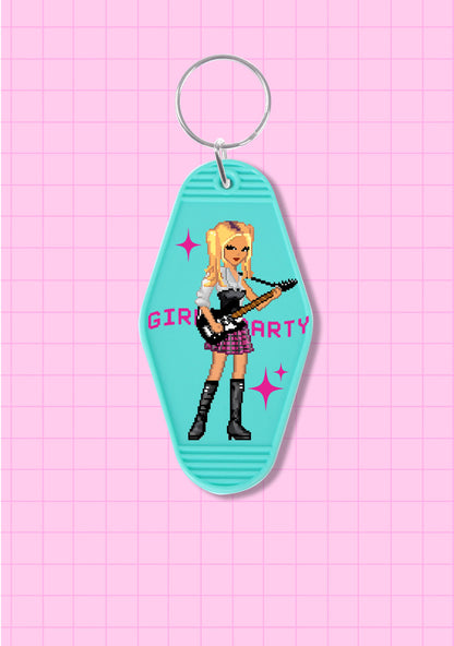 Girls Party 1Pc Y2K Rhombus Keychain Cherrykitten