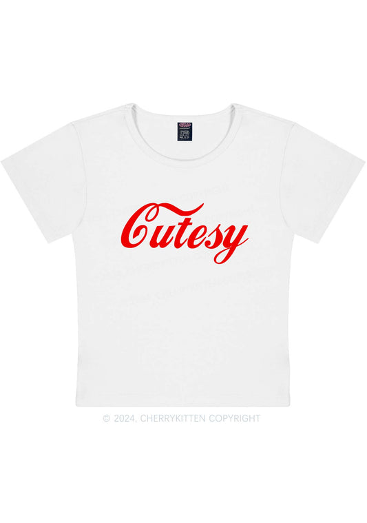 Cutesy Y2K Baby Tee Cherrykitten