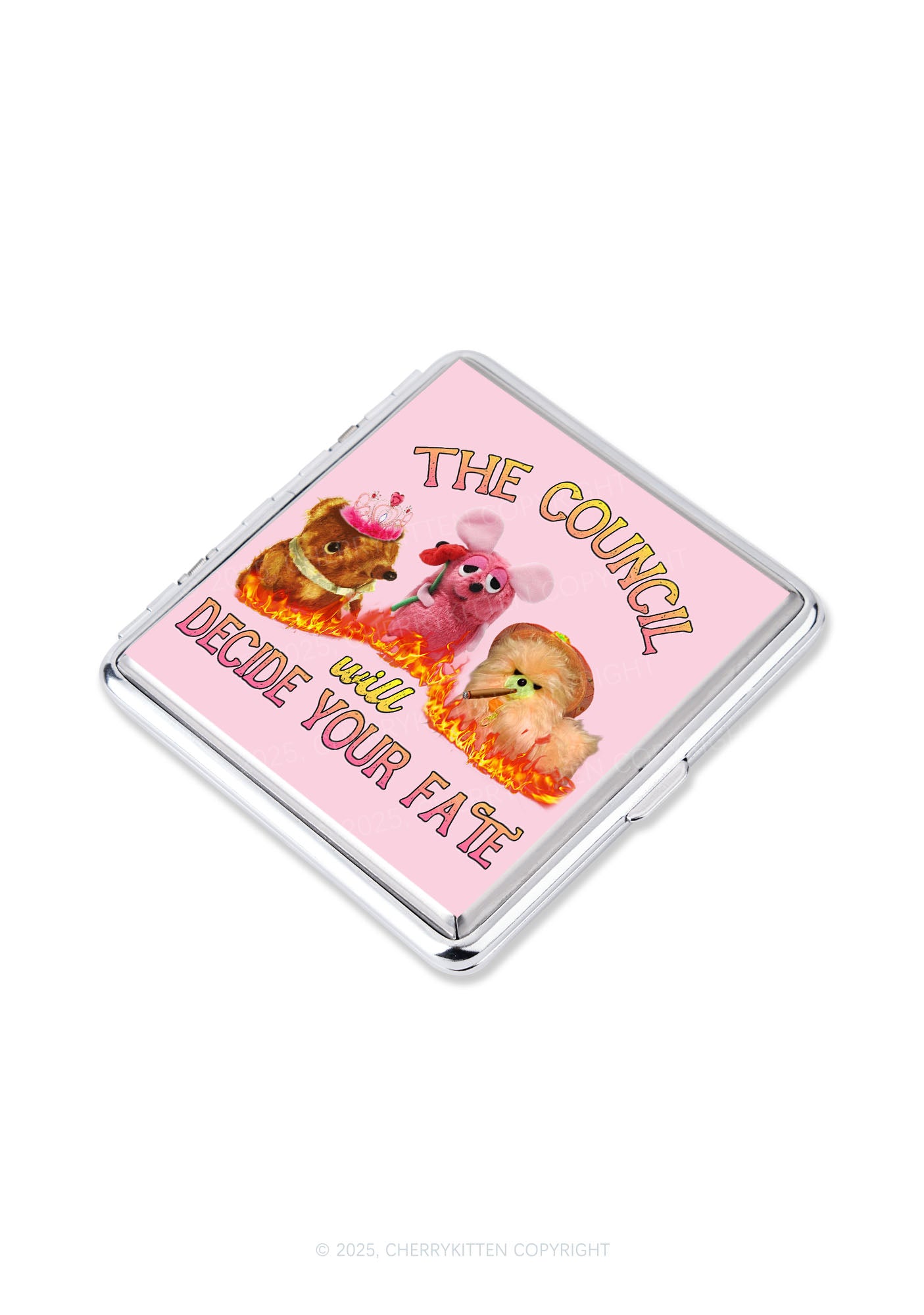 Council Decide Your Fate Y2K Cigarette Case Cherrykitten